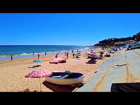 🇵🇹 Experience Olhos de Agua's Beauty: 4K Walking Tour July 2023