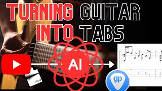 Turning Guitar Playing into TAB / Guitar Pro Files with AI | TUTORIAL