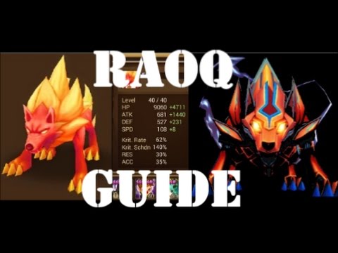 Summoners War: RAOQ (Feuer Inugami) GUIDE - deutsch/german