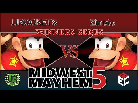 Midwest Mayhem 5 WINNERS SEMIS - JJROCKETS (Diddy Kong) vs Zinoto (Diddy Kong)