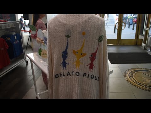 Gelato Pique x Pikmin Launch at Nintendo NY