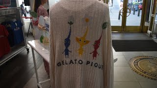 Gelato Pique x Pikmin Launch at Nintendo NY