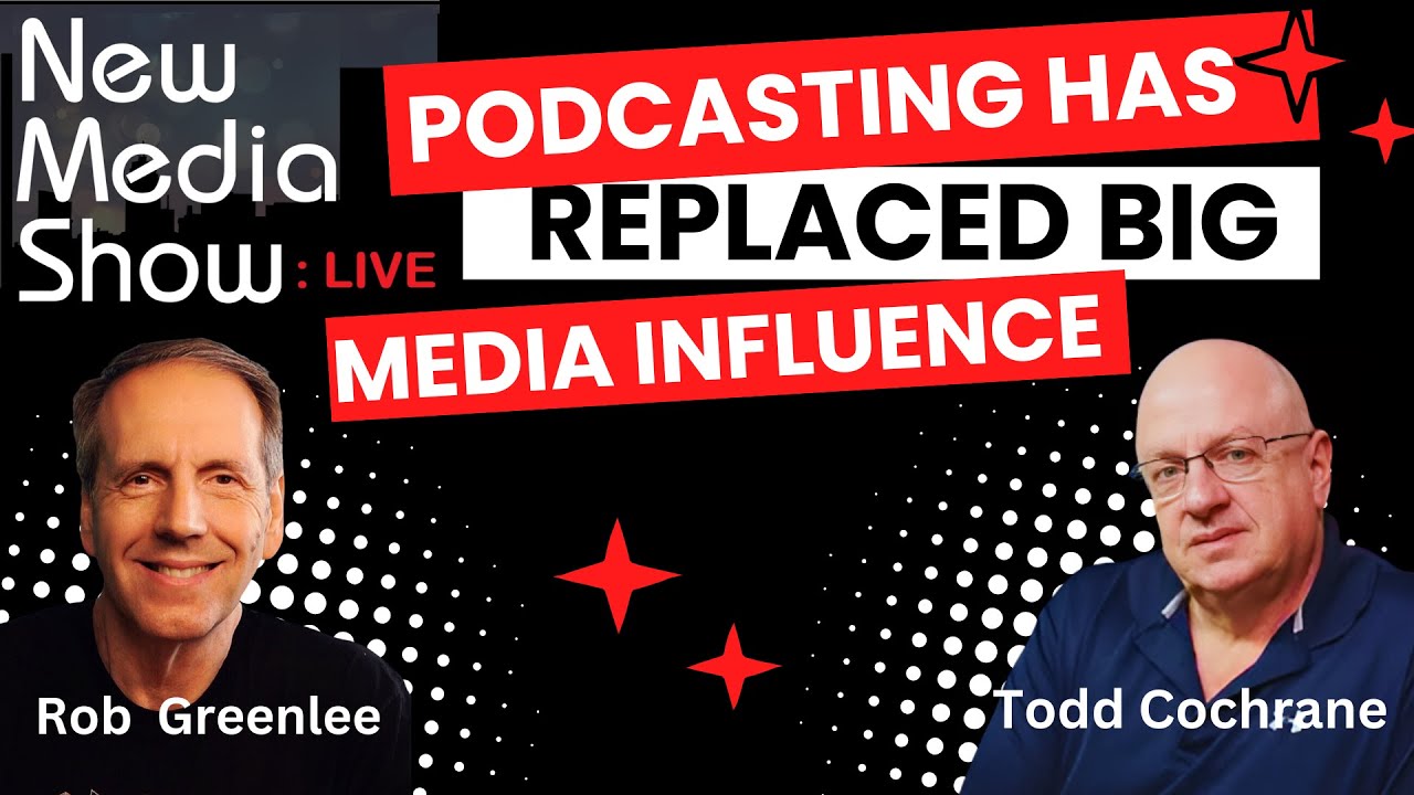 Podcasting Has Replaced BIG Media Influence in Presidential Election -  Live 11/6/24