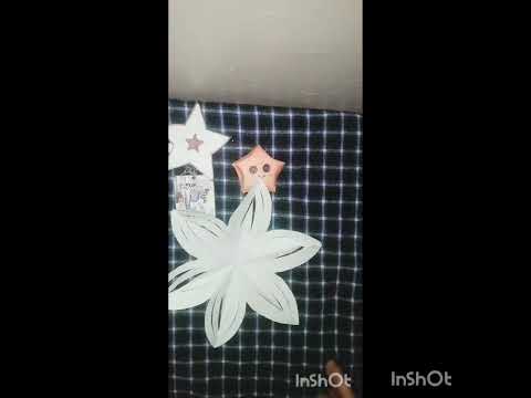 DIY paper beautiful flower hashtags after Mujhe #YouTube short #viral shoot #craft video