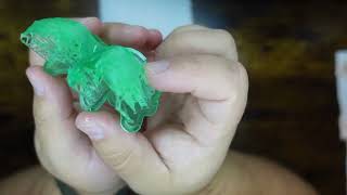 Testing FUNCECOL Clear Green Fast UV Curing 3D Printer Resin