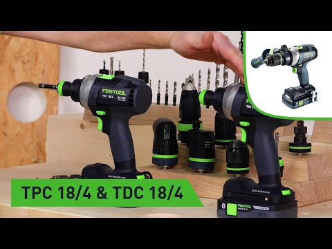 Die QUADRIVE-Akkuschrauber TPC 18/4 und TDC 18/4 (Festool TV Folge 213)
