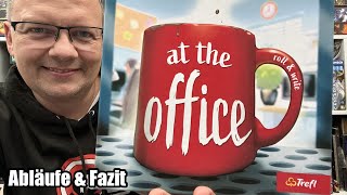 At the Office (Trefl) - einfaches Roll & Write Spiel für die Familie