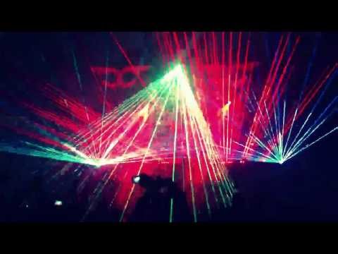 Carl cox - Laser Show - Space, Ibiza, July 2013