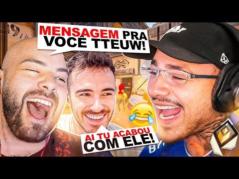 É isso que ACONTECE QUANDO FORSAKEN e o DANNYJONES caem na MINHA PARTIDA!