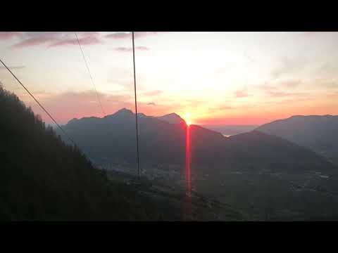 Luftseilbahn Morschach - Stoos Talfahrt - cable car Switzerland Seilbahn Schweiz téléphérique