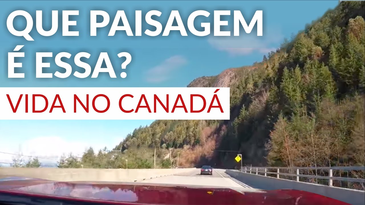 Que paisagem é essa?!  Vida no Canadá