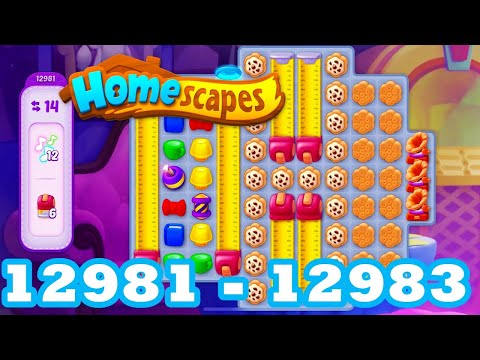 Homescapes Level 12981 - 12983 HD 3 - match puzzle Gameplay | android | IOS | 129382 | GameGo Game