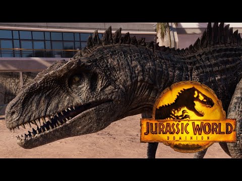 Giganotosaurus vs T-Rex, I-Rex, I-Raptor, Scorpios Rex, Spinosaurus, Carcha, Acro & Allo (4K 60FPS)