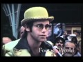 Elton John - Hollywood Walk of Fame in 1975