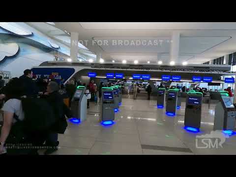 12-27-2022 NYC, NY - All but one Southwest flight shows cancelled - Long lines - Baggage
