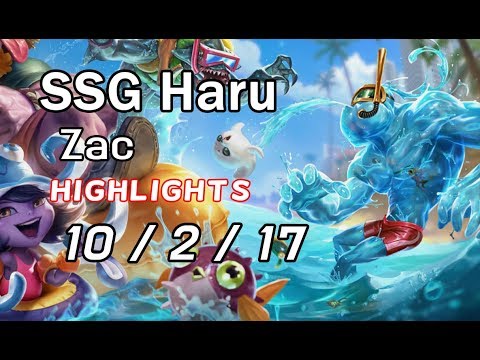 SSG Haru Zac 10/2/17 Highlights