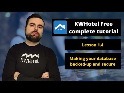 1.4 Increasing your database security (KWHotel tutorial, subtitles)