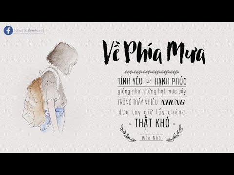 ♪ Acoustic Về Phía Mưa ♥ Bản Acoustic Buồn Nhất Về Tình Yêu ♪