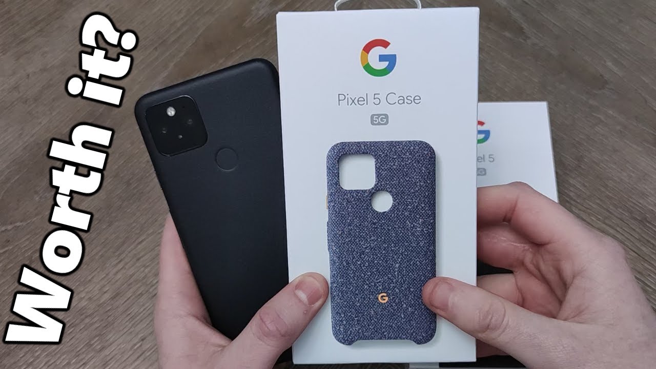Google Pixel 5 Fabric Case (Blue Confetti) - Unboxing & Review