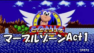 ソニックシリーズの原点【ソニック・ザ・ヘッジホッグ】で地獄を味わう#2