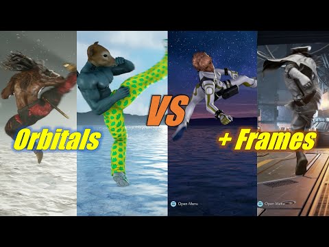 Orbitals High Evasion Comparison | Tekken 7 Season 3
