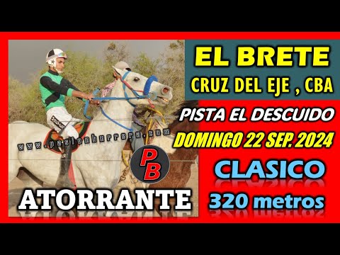 ATORRANTE: PISTA EL DESCUIDO - EL BRETE, CRUZ DEL EJE (22-09-2024)