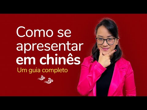 Como SE APRESENTAR em CHINÊS | Mandarim com a Lin