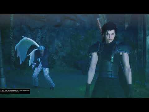 CRISIS CORE FINAL FANTASY VII REUNION - Zack, Cloud & Lazard Arrive At Banoa Ruins