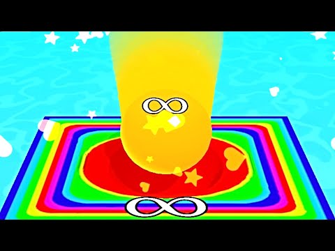 Merge Ball Race - Ball Merge 2048 Game ! All Levels Gameplay (285-289) android,ios