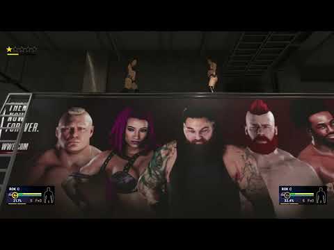 WWE 2K19 - 2 Rok-C's in Backstage Brawl