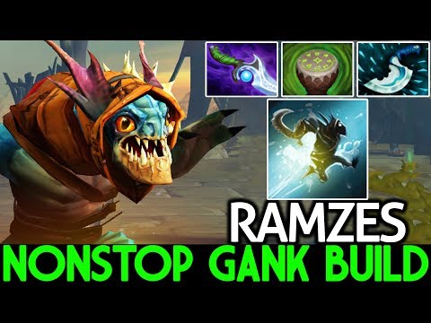 Ramzes [Slark] Pro Carry Nonstop Gank Build Insane Plays 7.22 Dota 2