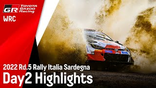 TGR WRT Rally Italia Sardegna 2022 - Day 2 highlights