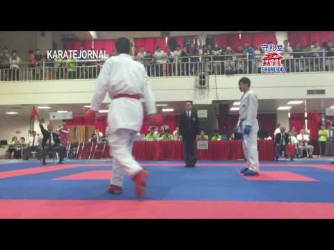 2016EAKF junior male -76kg Yusei sakiyama (JPN) vs Wu yu ming (TPE)