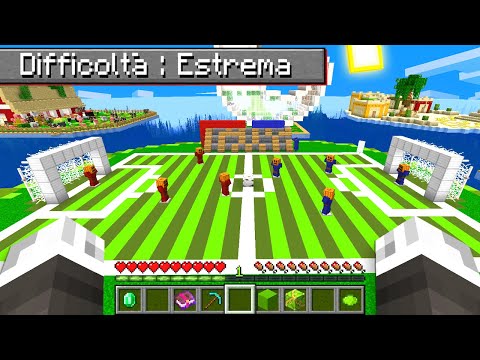 IL MIO NUOVO CAMPO DA CALCIO SU MINECRAFT
