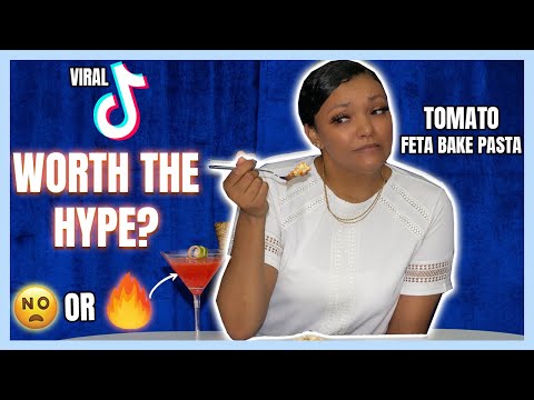 I MADE THE VIRAL FETA PASTA FROM TIKTOK, Worth the Hype?  | Juice Hungry And Thirsty | Mukbang