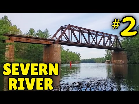 Swift Rapids to Port Severn - Severn River Solo Canoe Trip - Day 2