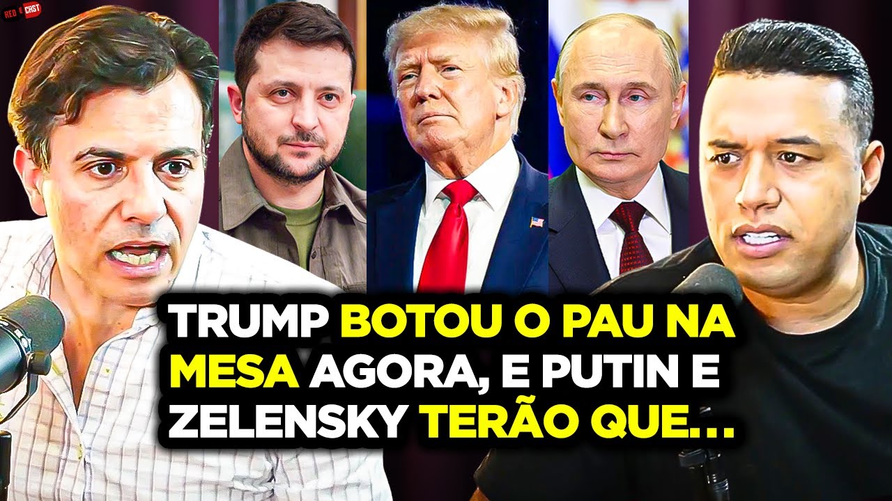 O FIM DA GUERRA ENTRE RÚSSIA E UCRÂNIA TÁ PRÓXIMO? TRUMP DECIDIU E VAI...