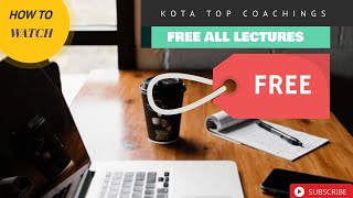 HOW TO DOWNLOAD KOTA FREE COACHING LECTURES| KOTA LECTURES FREE MAI KAISE DOWNLOAD KARE| NV SIR |