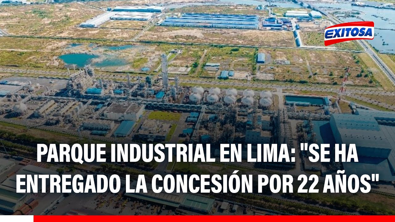 🔴🔵 Guido Pennano sobre gran parque industrial en Lima: "Se ha entregado la concesión por 22 años"