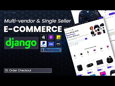 Order Checkout: E-commerce Website Using Django, EP 10