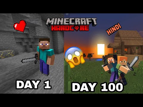 Techno Drite - I Survived 100 days in jungle only world in minecraft Hardcore hindi