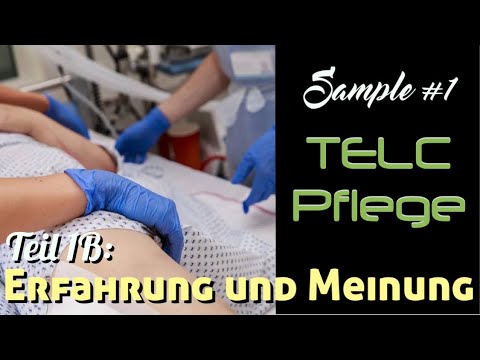 Erfahrung und Meinung Samples | TELC Pflege