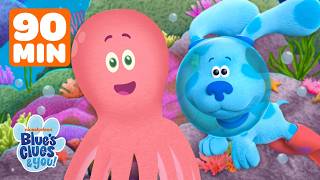 Blue & Josh Skidoo Into 90 Minutes of Adventures! 🐾💙 | Blue’s Clues & You