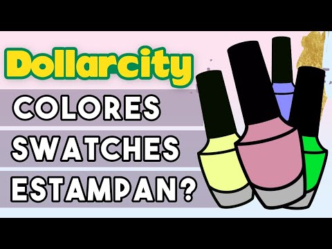 ¡COMPRÉ ESMALTES EN DOLARCITY Y ESTO PASÓ ! · UNA MARCA 💅🏼 UNA MANI