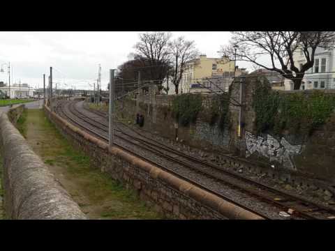 IE Dart No 8125 departing Dun laoghaire