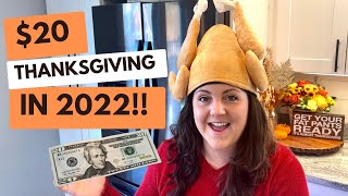I Made Thanksgiving for My Family of 5 for Just $20!