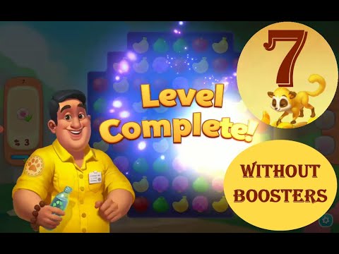 Wildscapes Level 7 - [13 moves] [2022] [HD] solution of Level 7 Wildscapes[No Boosters]