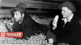 Sullivans Travel's 1941 Trailer | Joel McCrea | Veronica Lake