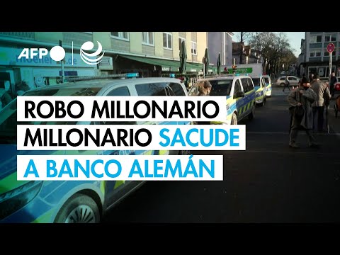 Million-euro bank robbery in Germany: 30 million euros stolen.