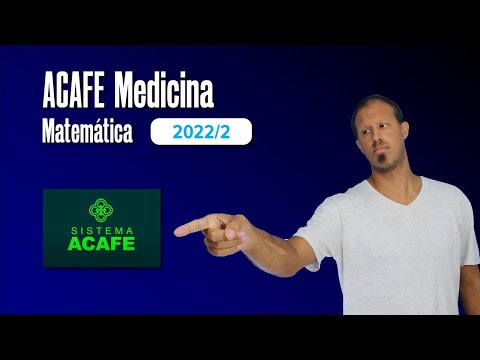 ACAFE 2022/2 -  MATEMÁTICA RESOLVIDA!!! (Questão 25)
